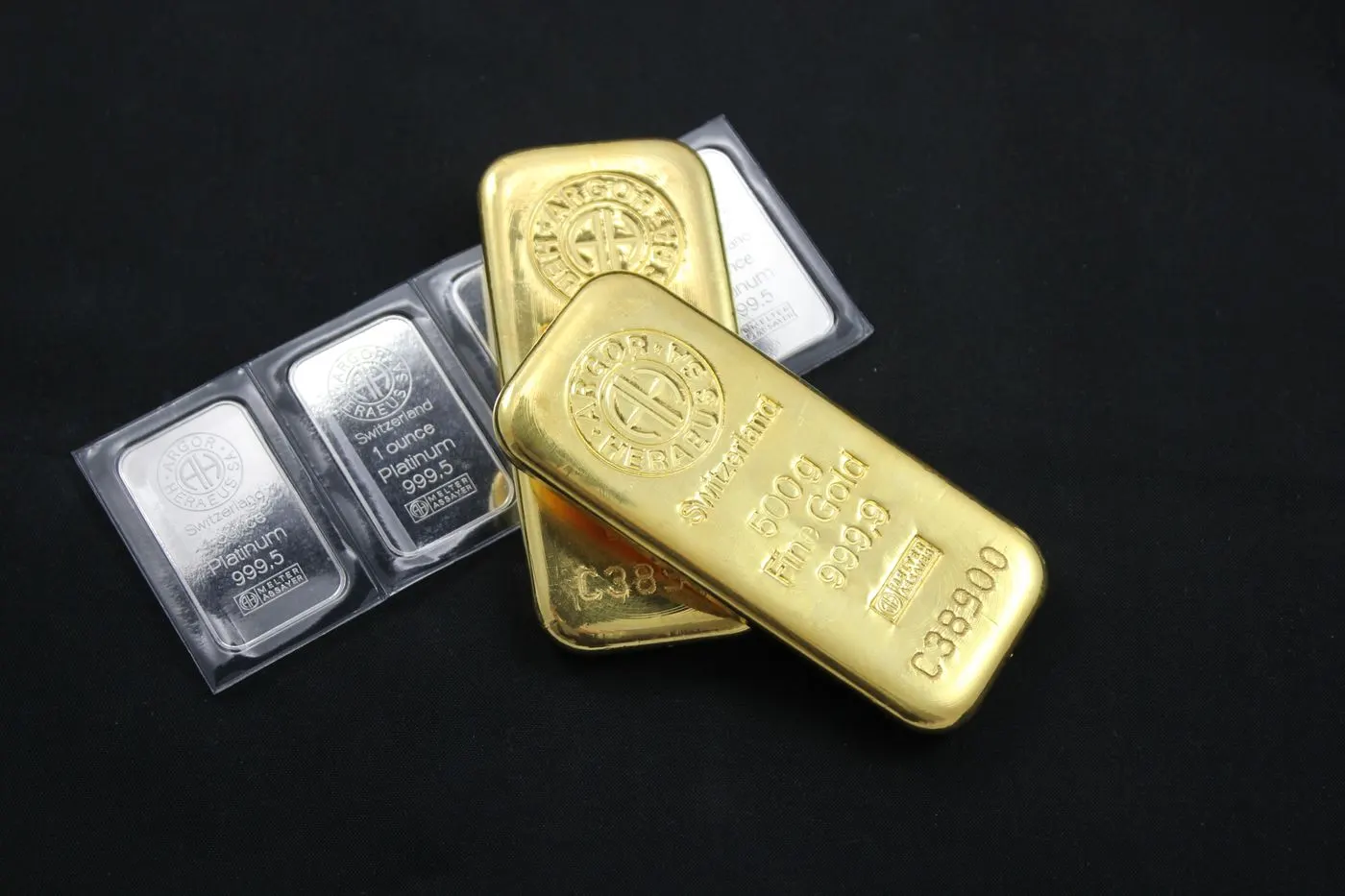 Gold bars